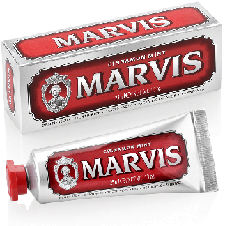 Marvis Cinnamont Mint Tandpasta, 25 ml.